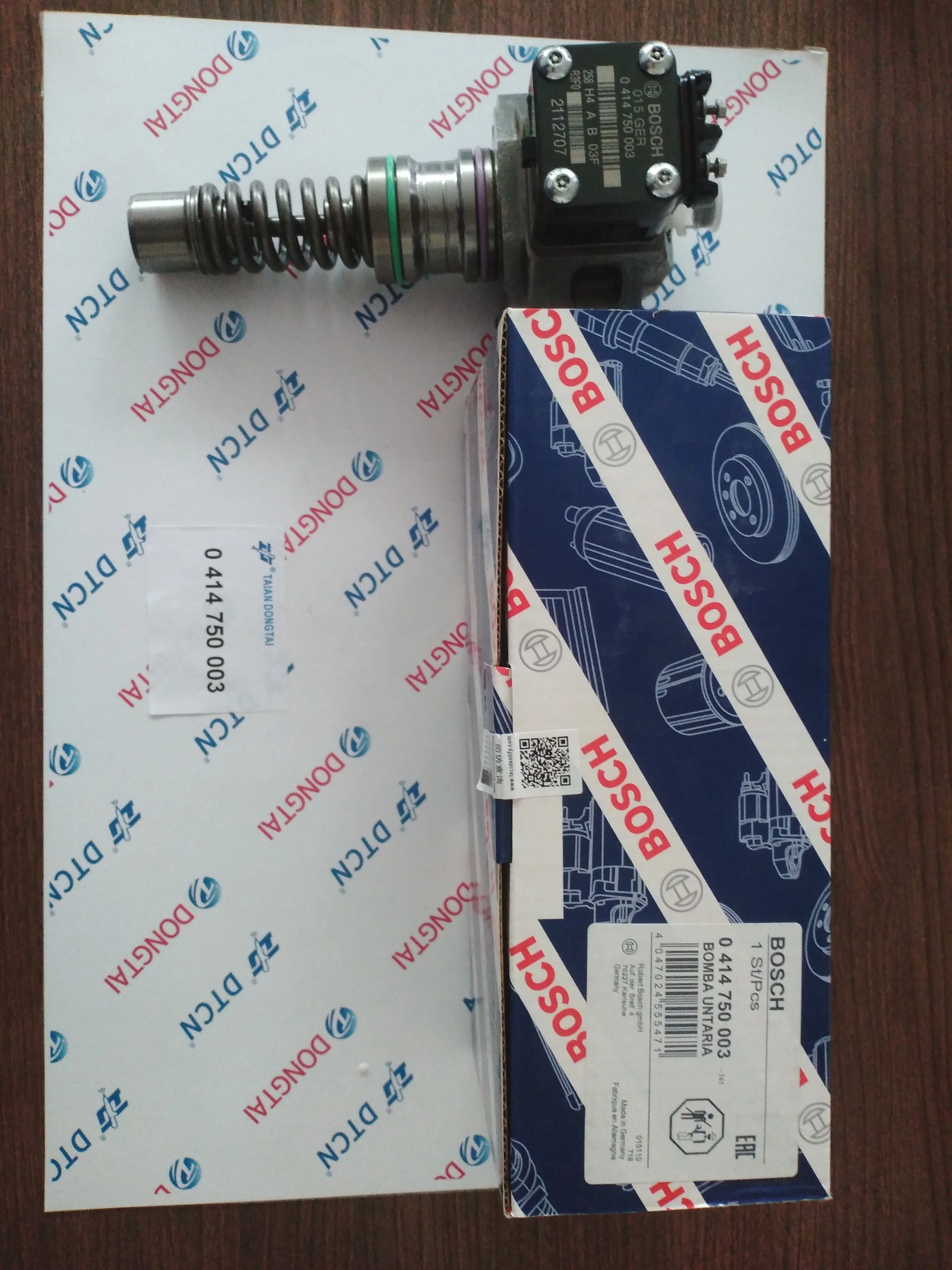 BOSCH Unit Pump 0414750003 - Reliable Performance for Scania
