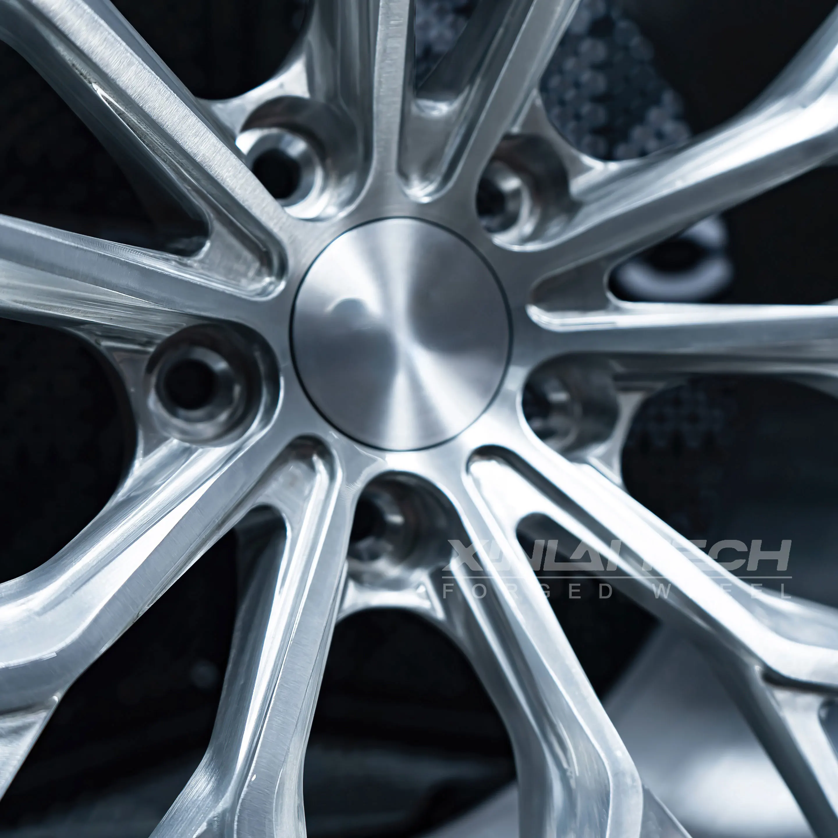 XL 2-Piece Deep Dish Deep Lip Polished Custom Forged Wheels 5x120 5x112 5x114.3 for bmw audi Mercedes benz Car Alloy Wheels - Image 4