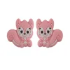 Squirrel Focal bead Candy Pink SA124