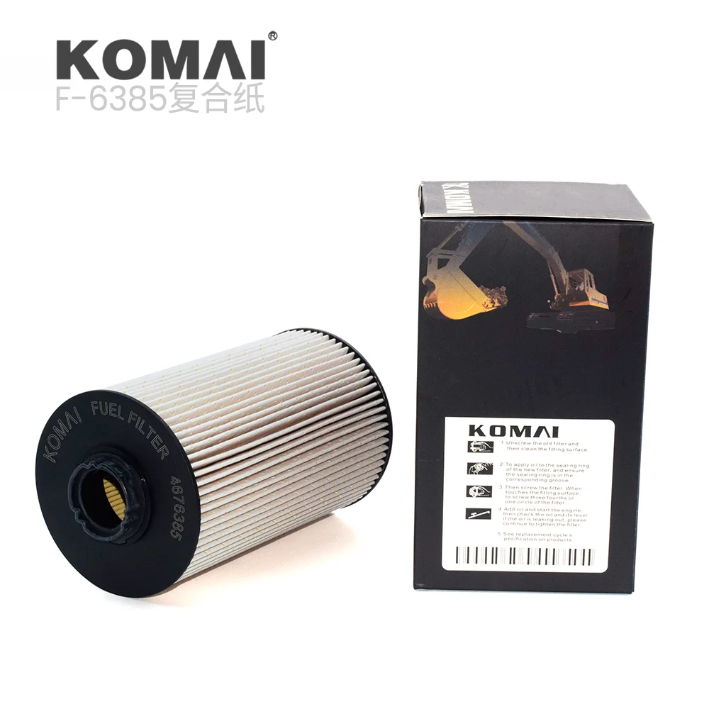 KOMAI Fuel Filters for Hitachi ZX Series - Reliable Performance