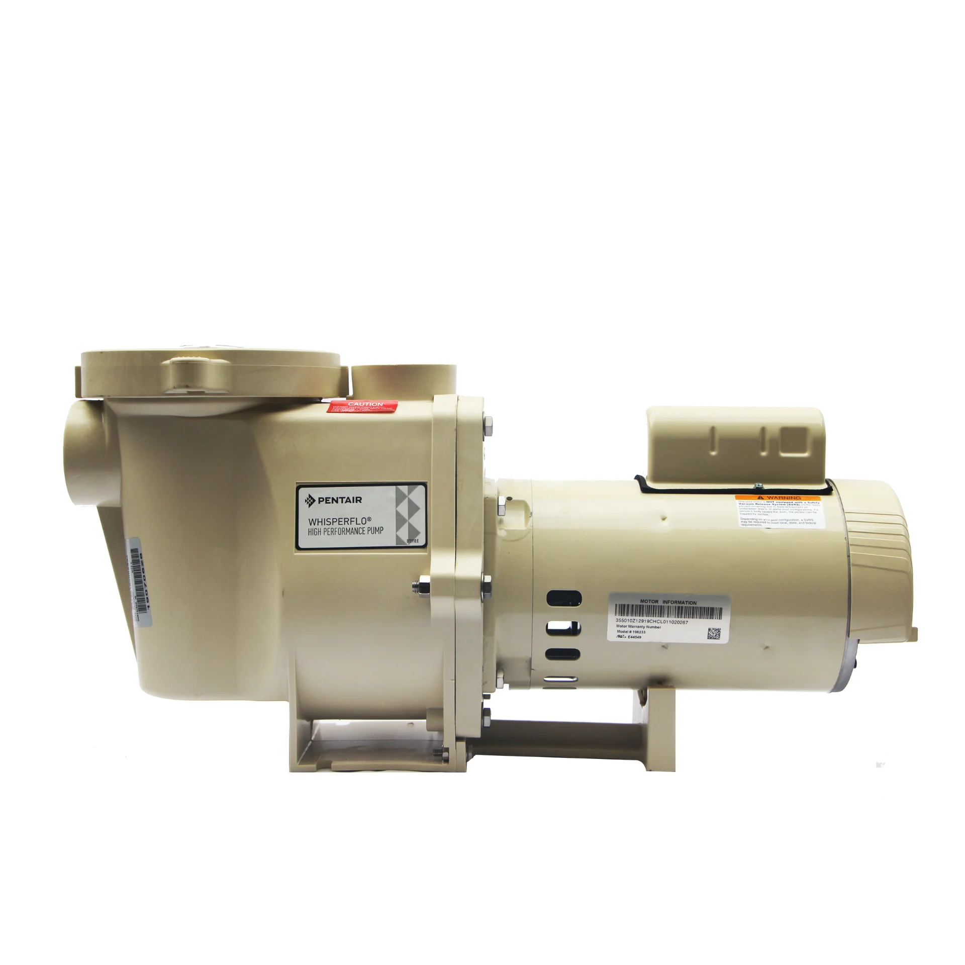 Whisperflo  High Performance Swimmng Pump Pool Pump 2HP 220V
