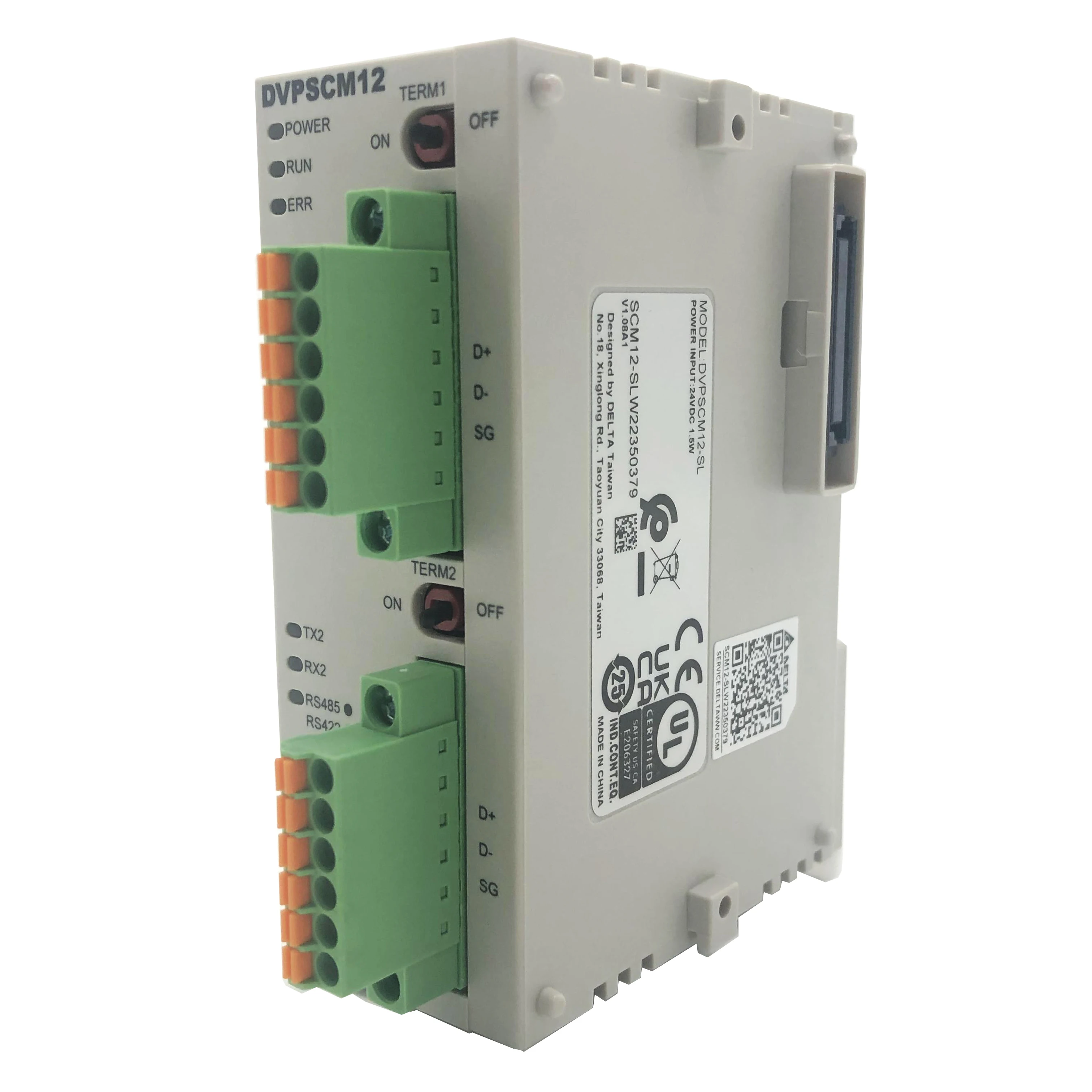 New Original DVPSCM12-SL Dvpscm12sl  Communication Module Stock in Warehouse