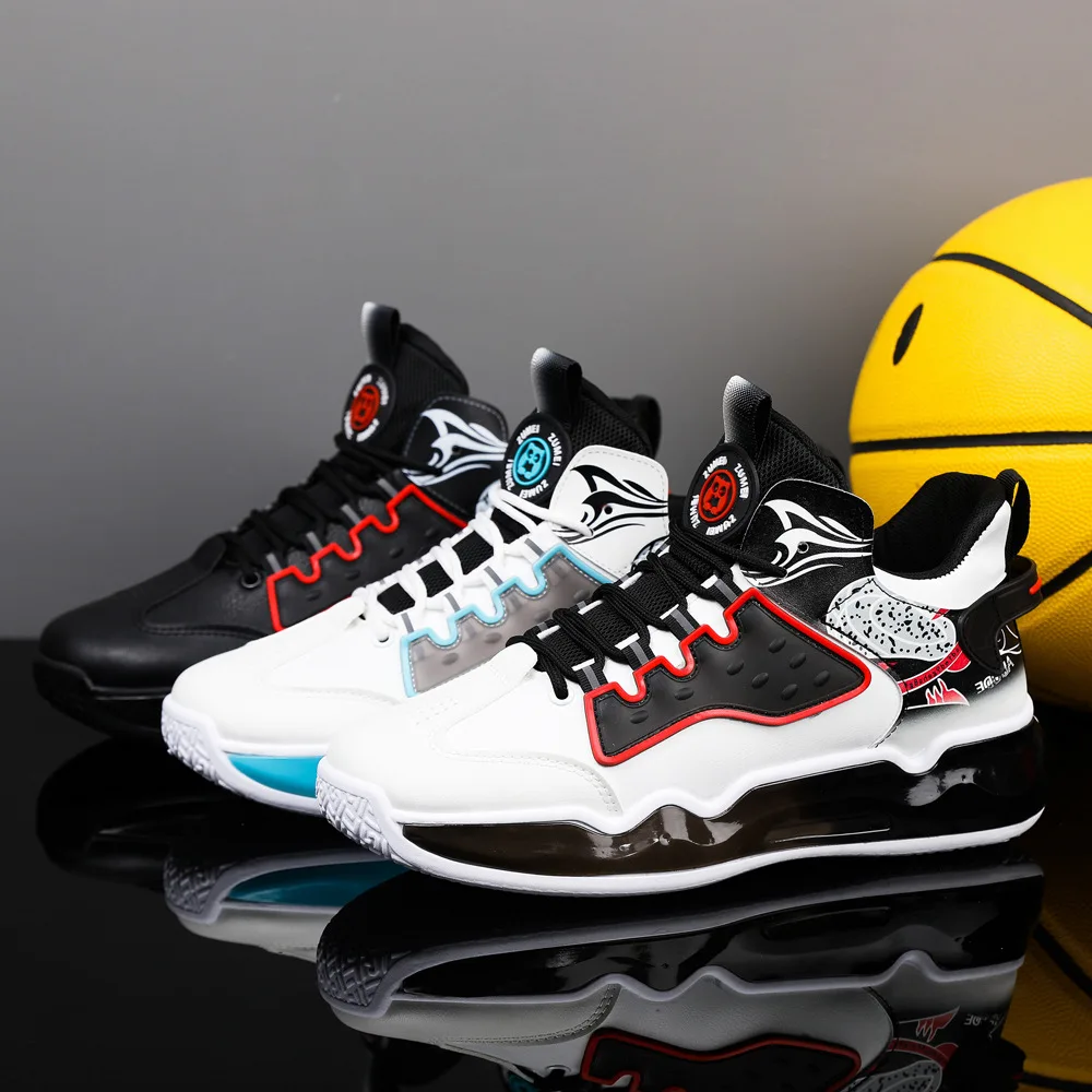 Men's sports shoes youth new trend casual shoes student sports basketball men's shoes