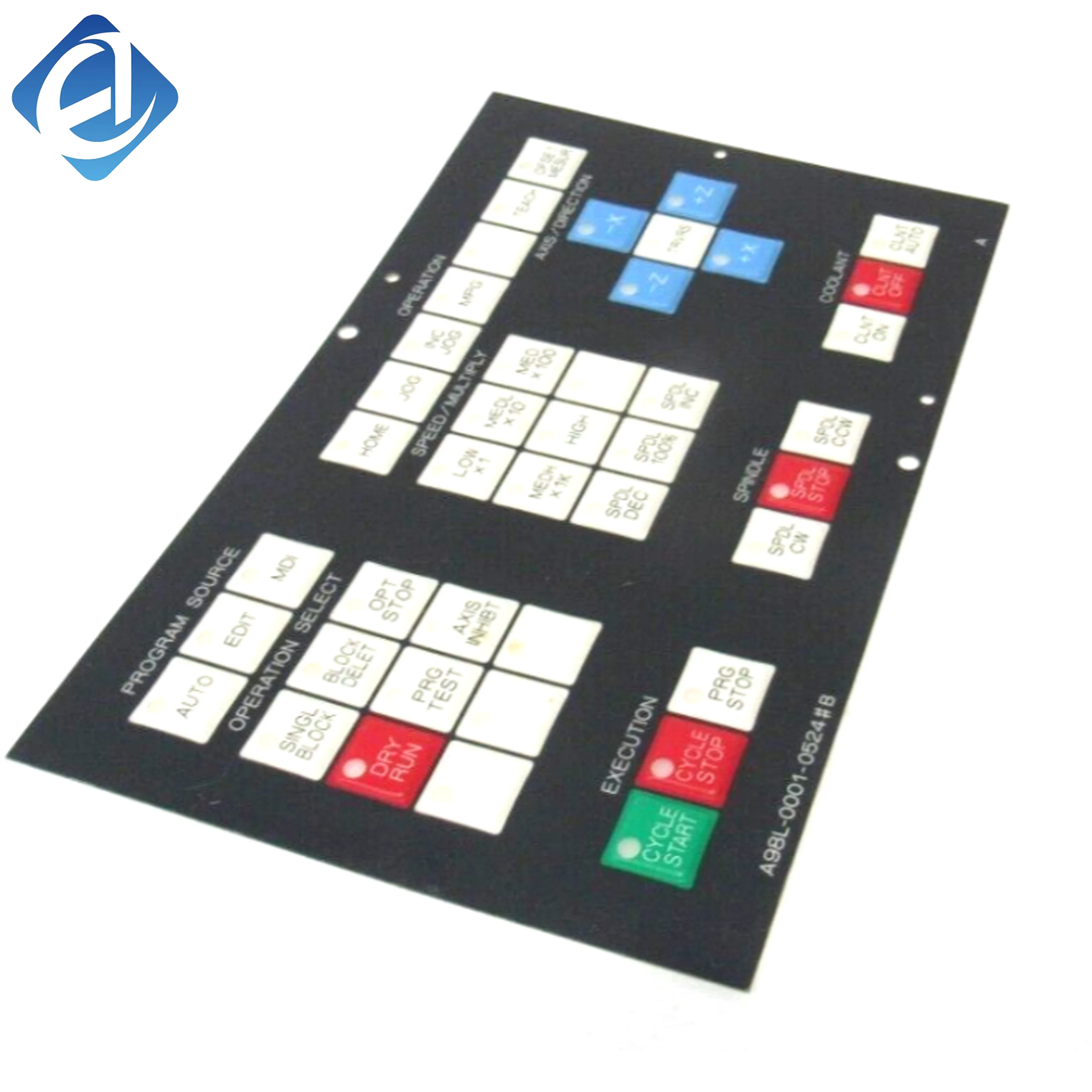 New Original A98L-0001-0524 Fanuc system backup lithium battery. It provides continuous stable power supply for CNC controller data storage. Used to retain system parameters and processing programs, supporting reliable startup 
