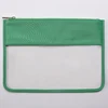 #91 bolsa transparente plana verde