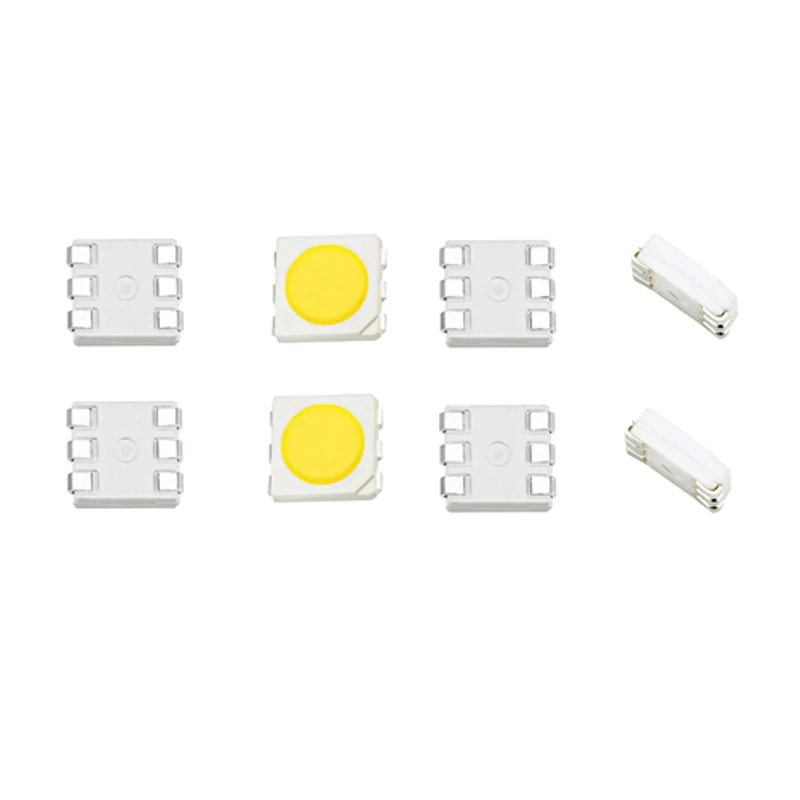 S922-20 Stück SMD LED PLCC-6 5050 weiß 3-Chip LEDs white 