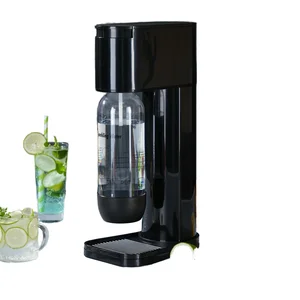 Gas-Powered Cold Soda Maker Carbonator Plastic Desktop Bubble Machine for Household Outdoor Hotel Use