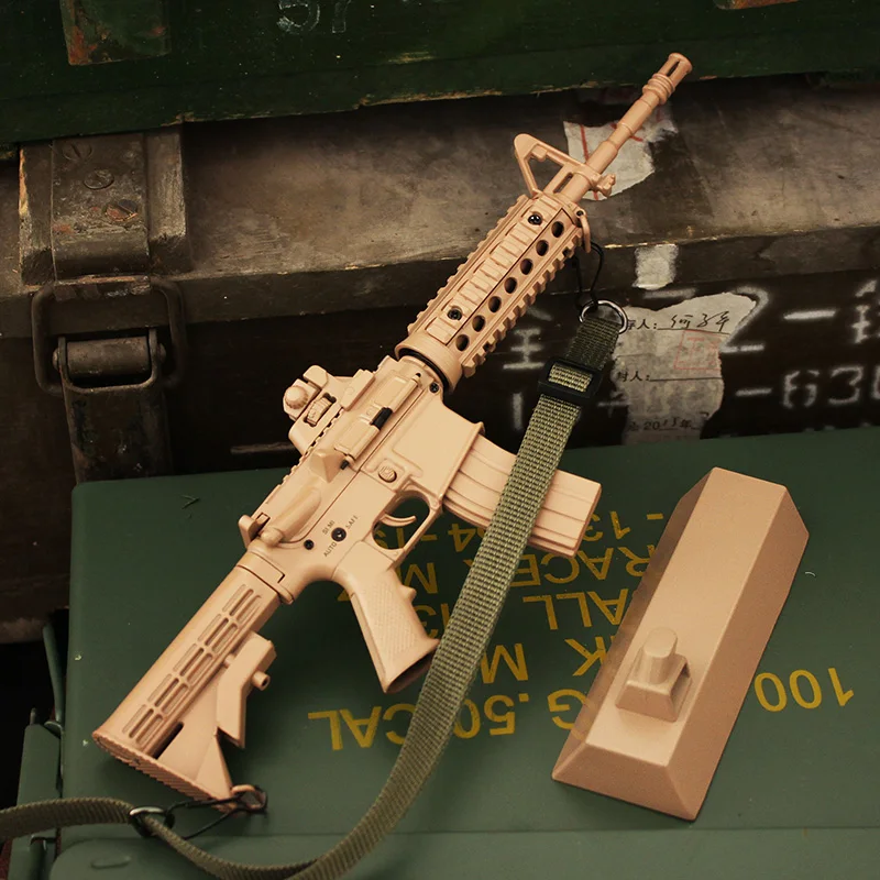 1/3スケール　ミニチュア模型　AR15 Amazon.co.jp: GoatGuns ミニチュア AR15モデル FDE (フラット