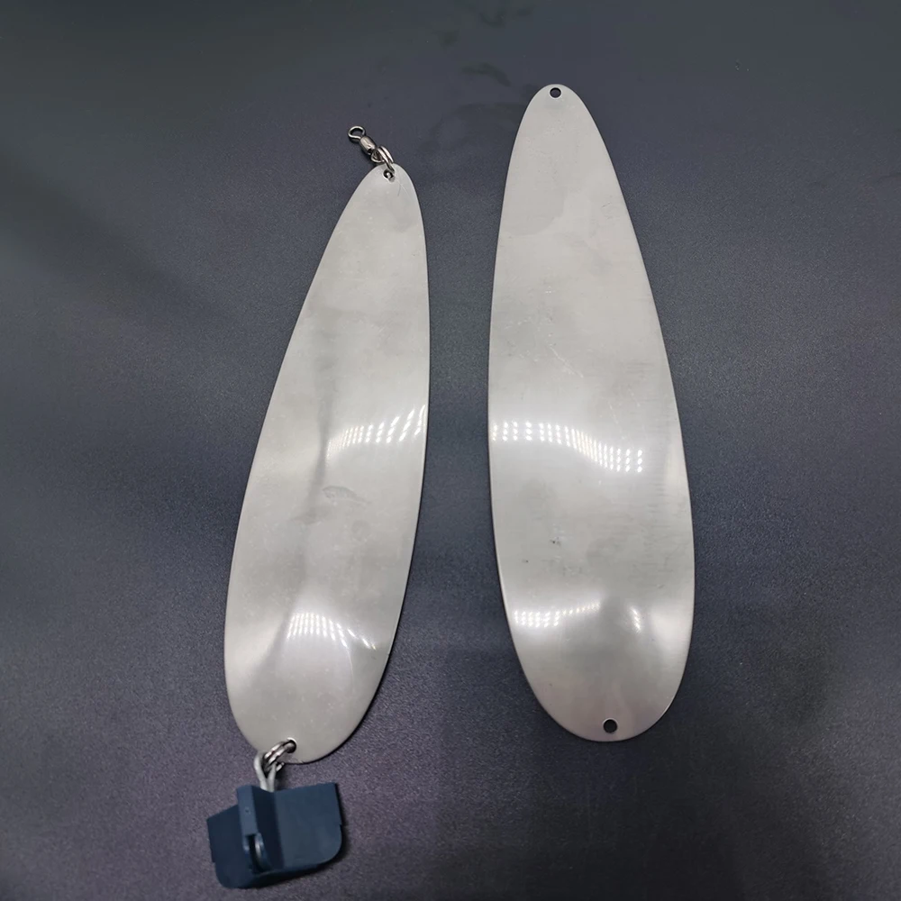 Smooth Surface Fishing Baits Heavy Metal Chartreuse Unpainted Blank Ben