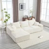 Beige + Chenille + 3 Seat