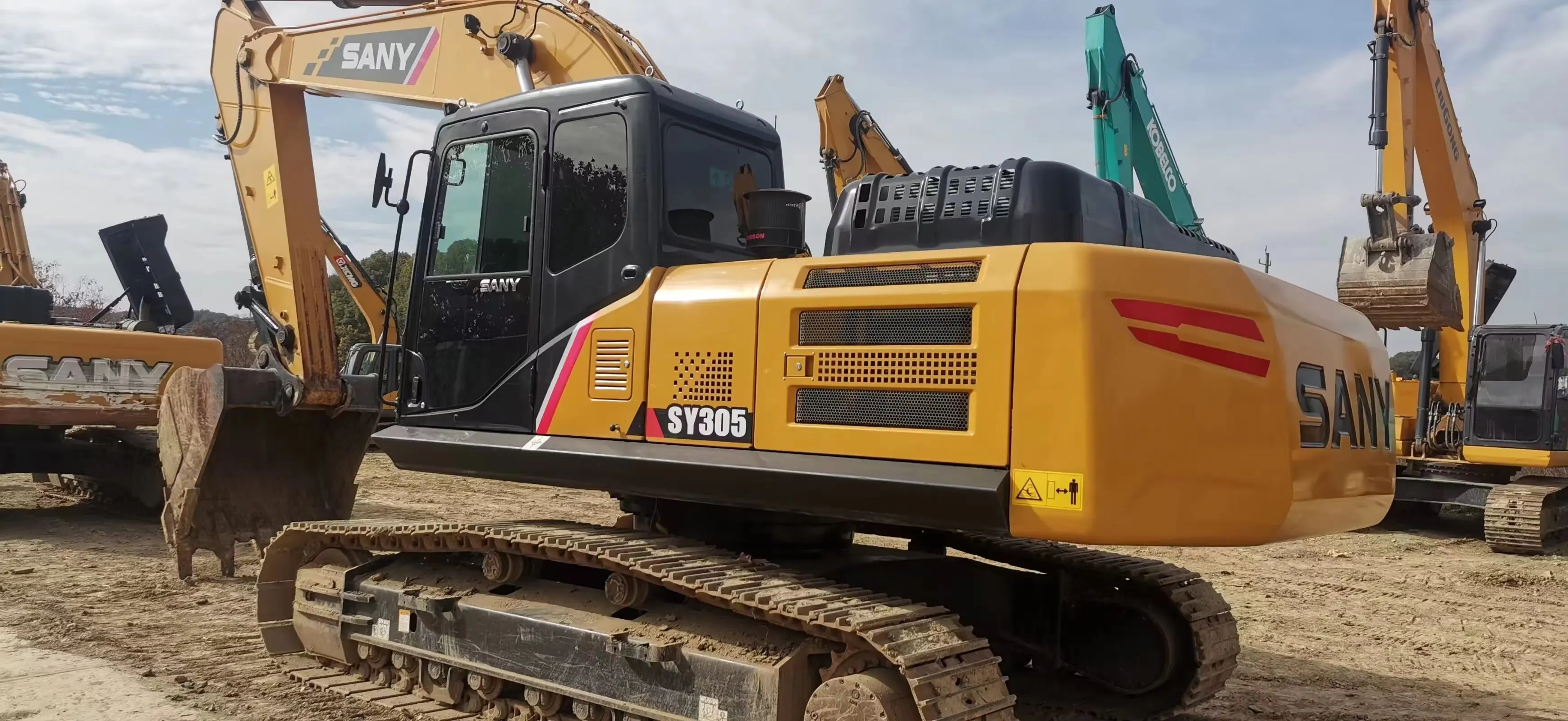 25 Ton Good Performance Used Excavator Bucket Sany Sy245h Second Hand