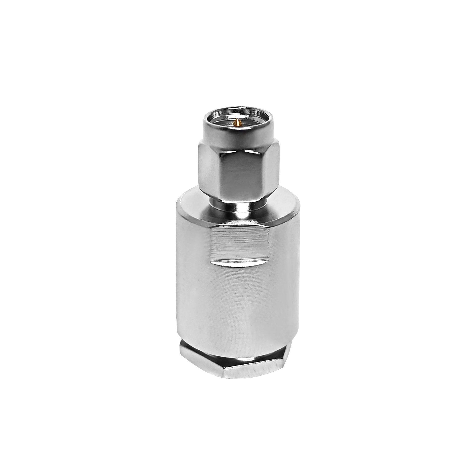 Factory 50 Ohm SMA Male Plug Macho Clamp Type Screw for LMR300 LMR 300 5D-FB RG6 5D FB Cable Rf Coaxial Connectors in Stock