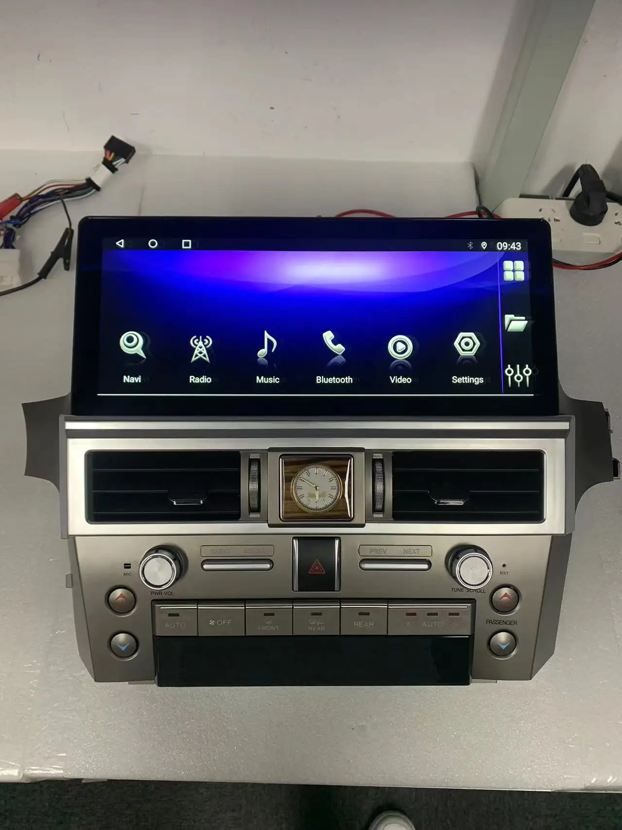 Android 12 Touch Screen Car Radio For Lexus Gx460 Gx400 20102021 Gps
