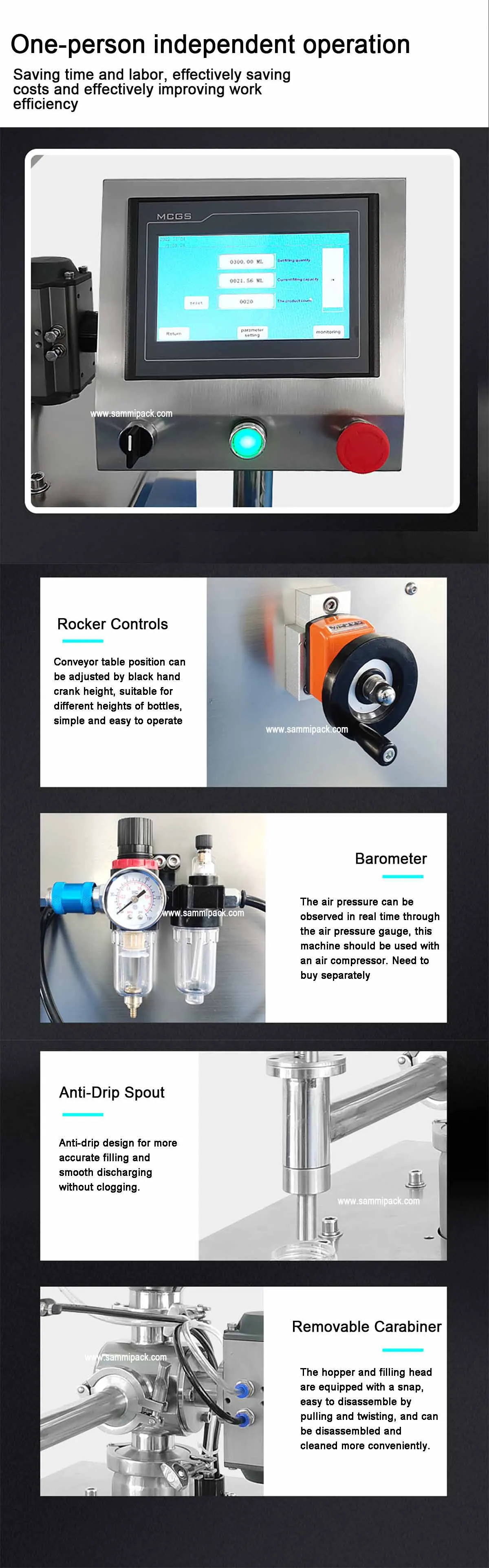 Αυτοματοποιημένο κινητήρα σερβο θερμή σάλτσα κέτσαπ μαρμελάδα βάζο λοσιόν καλλυντική κρέμα σαμπουάν μέλι μπουκάλι υγρό πάστα γεμίζει το μηχάνημα 3