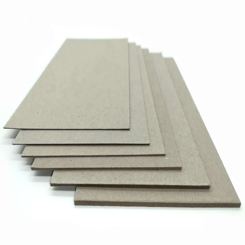 2mm grey board and cardboard paper sheets on New Bamboo Paper