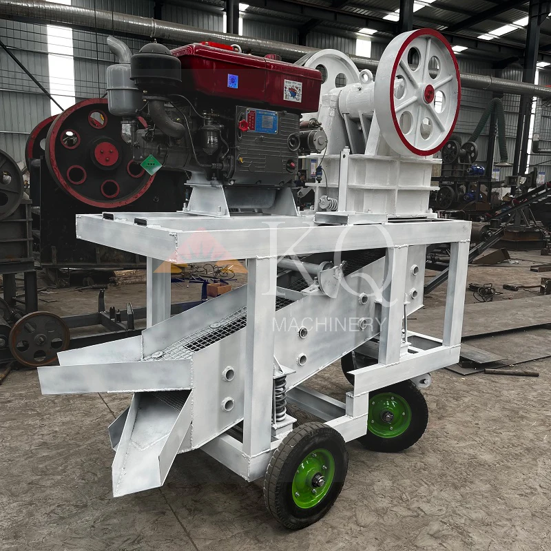 Máy nghiền đá hàm Jaw Crusher - hình ảnh 8