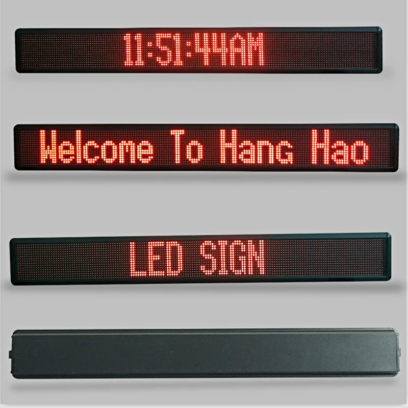 [private custom] semi outdoor ultra-thin LED display screen publicity panel window display board 512k memory shockproof and wear