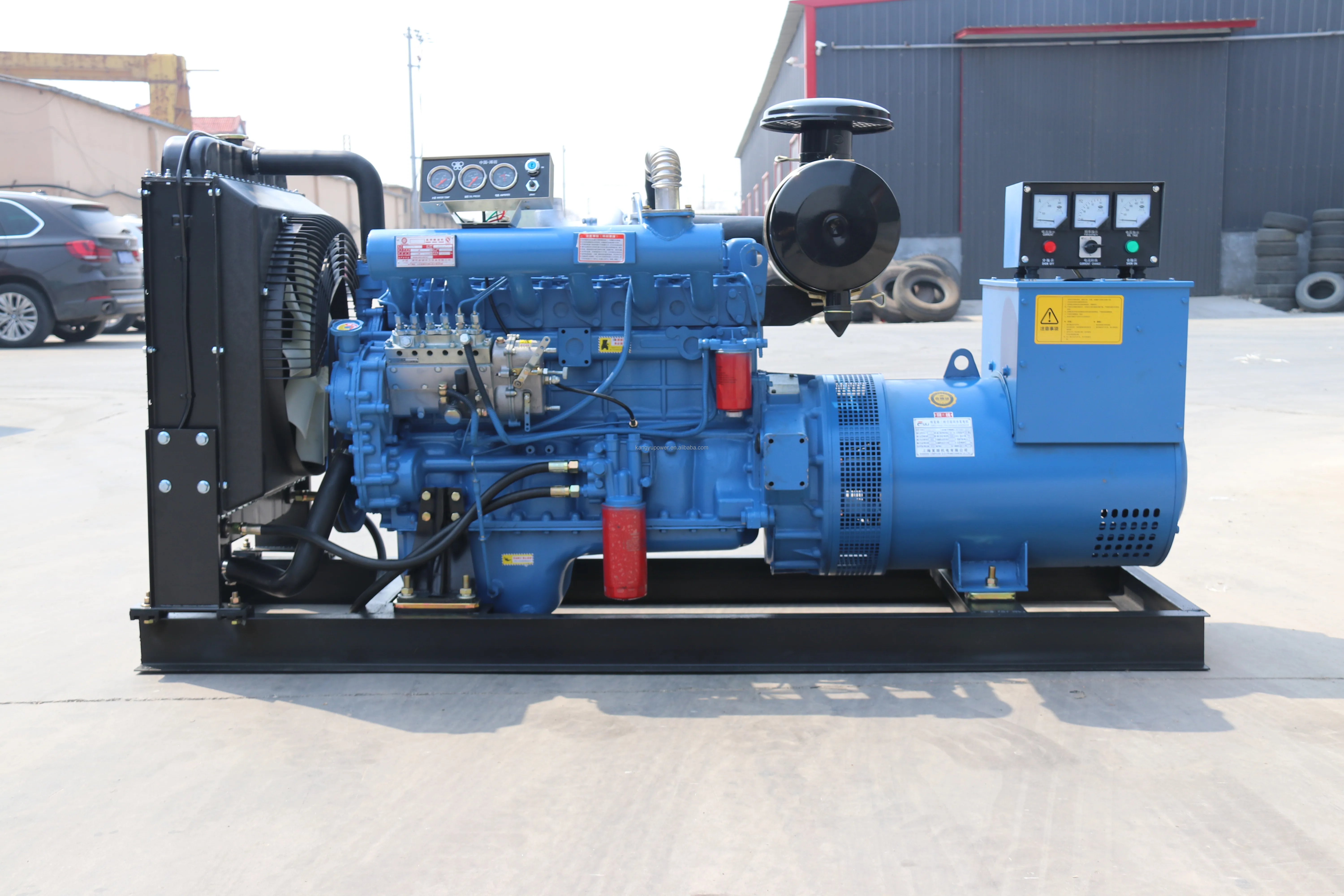 Isuzu 50kva Silent Diesel Generator with Open Frame 50/60Hz Frequency Best Price for Tanzania