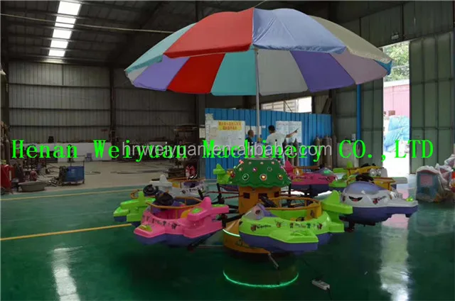 Mini Trolley Ride Mini Carousel Rides - Fun for Kids at Amusement Parks