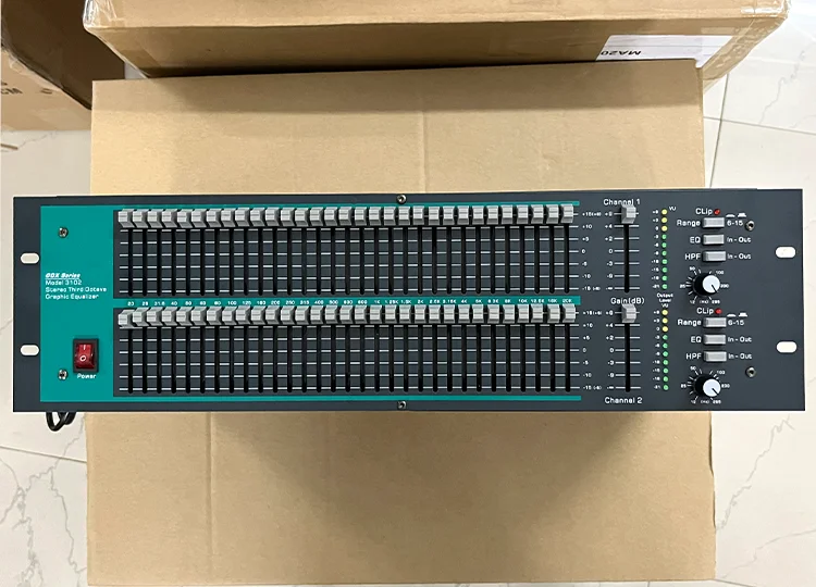 ASHLY Audio GQX3102 Digital Processor DSP Speaker Management for Pro Audio