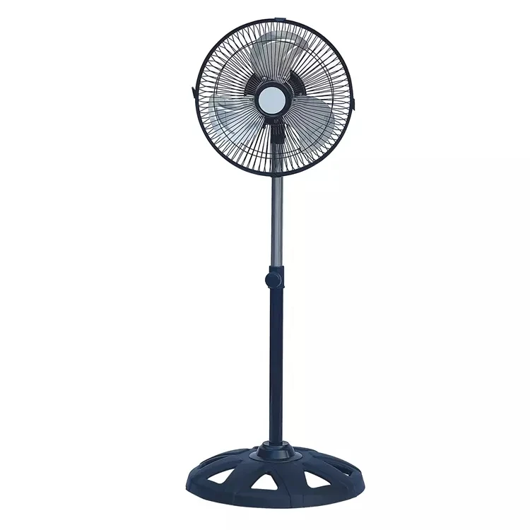 Low Price 10 INCH Round Base  Metal Grill  and Plastic Grill AC Stand Fan With Oscillation Function for Africa Market
