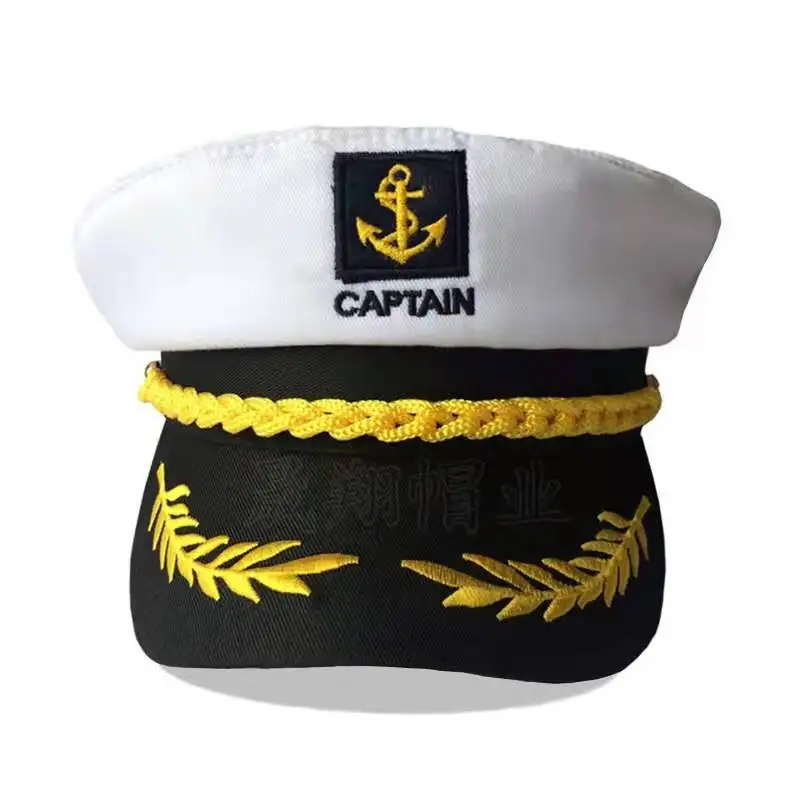 Sailor Captain Hats Lady Navy Cap 