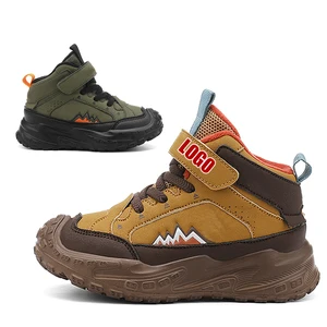 Custom Winter Cotton Princess Boots for Girls Flat Snow Shoes Fashion Thick Short Baby Boot