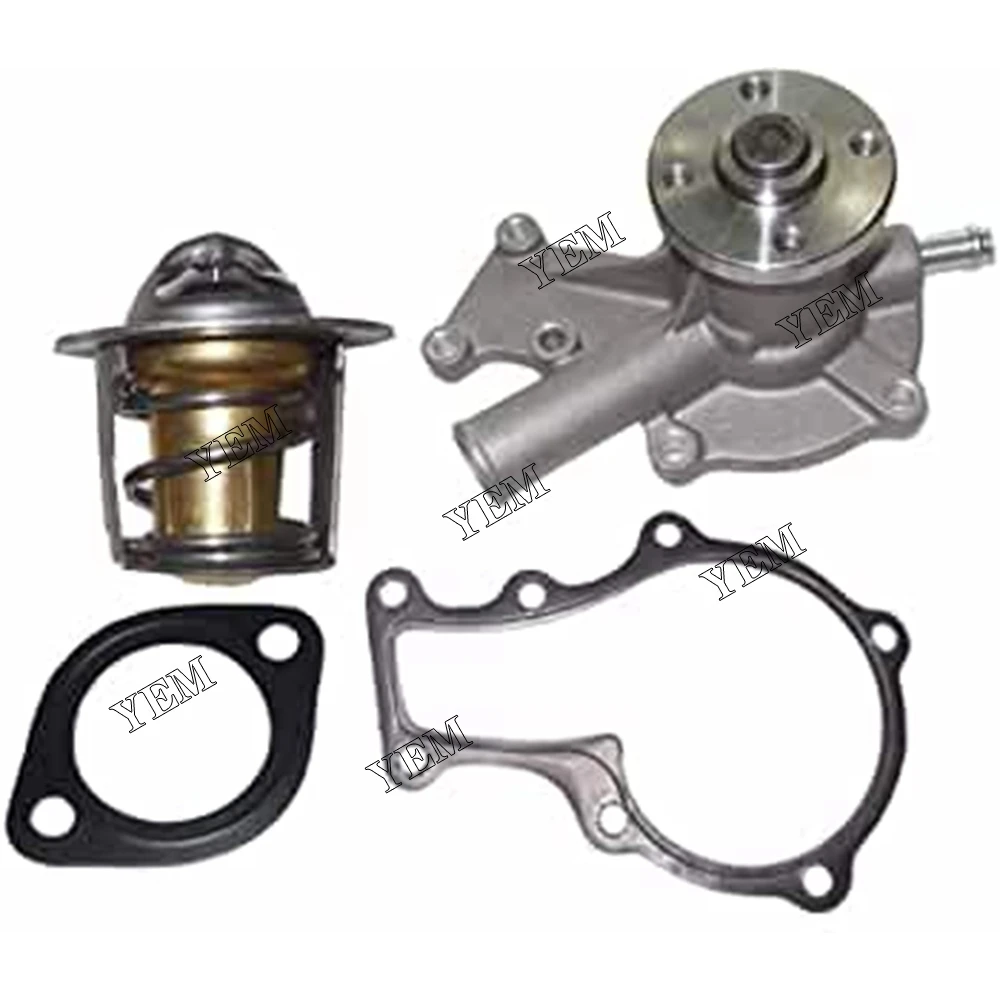 Diesel Engine New Water Pump With Thermostat Fits for Kubota B7300HSD B7400HSD Agricultural Machinery Spare Parts
