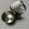 With a bowl