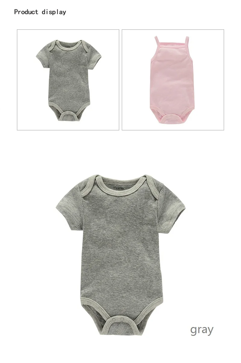 Infant Bodysuit 100 Cotton Newborn Baby Clothes Boy And Girl Romper