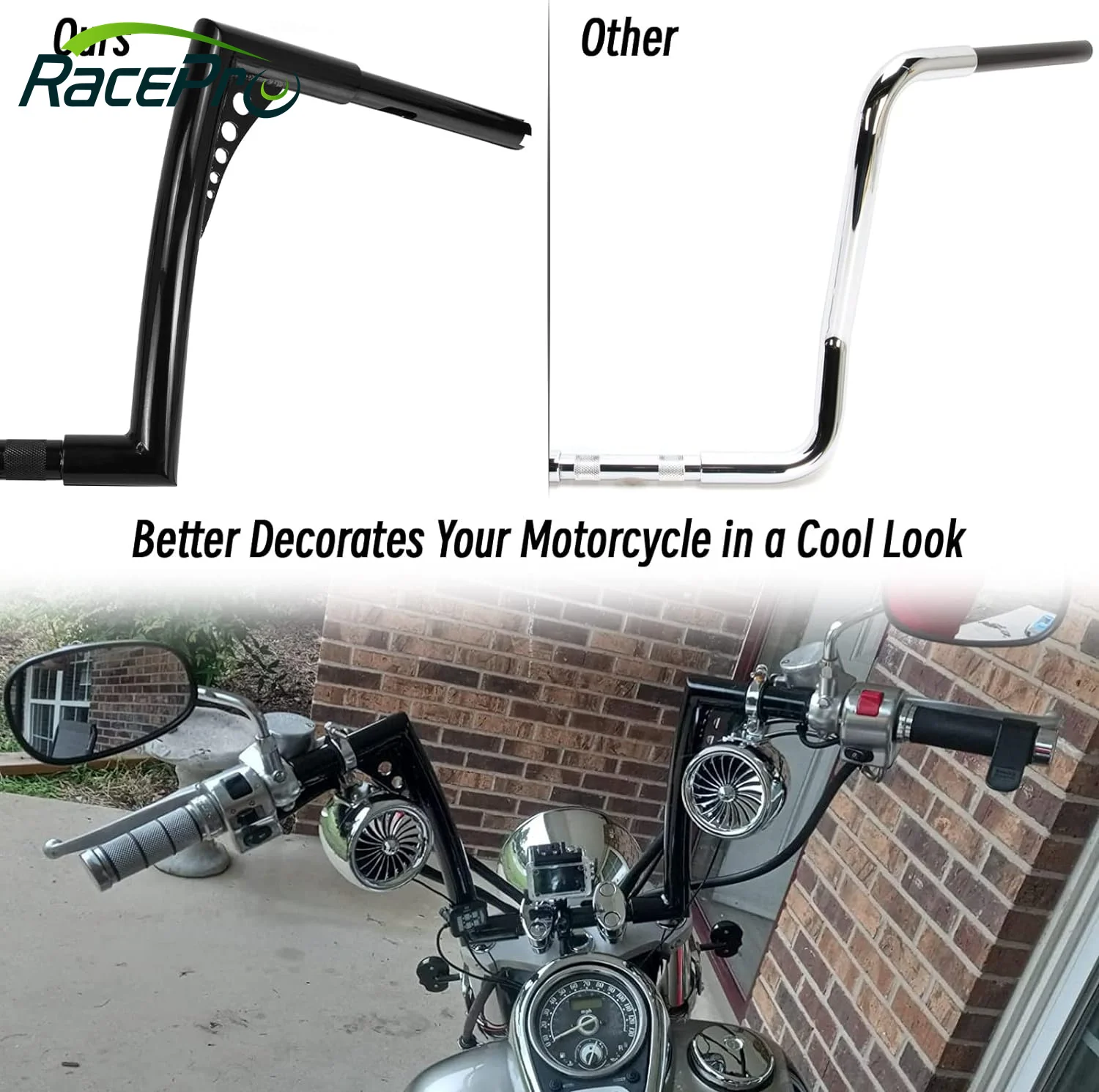 Guidon Vélo Carbone Gravel/Cyclocross - Drop Bar 10° - 400/420/440mm (Diamètre 31.8mm)