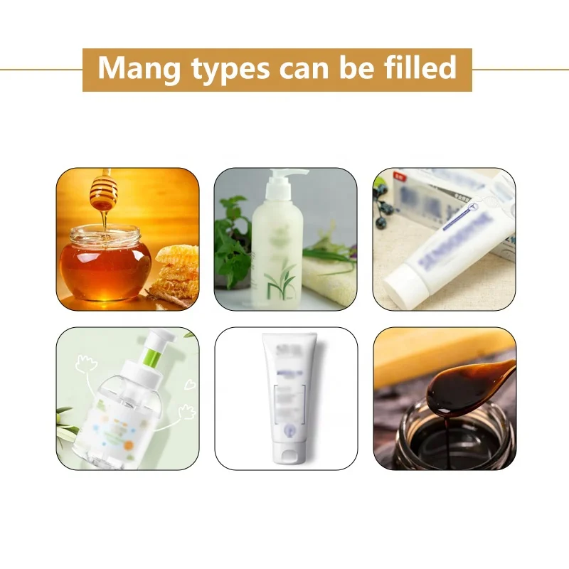 Полуавтоматическая бутылка для лосьона с одной головкой, косметический наполнитель для мороженого, машина для наполнения жидкой водой