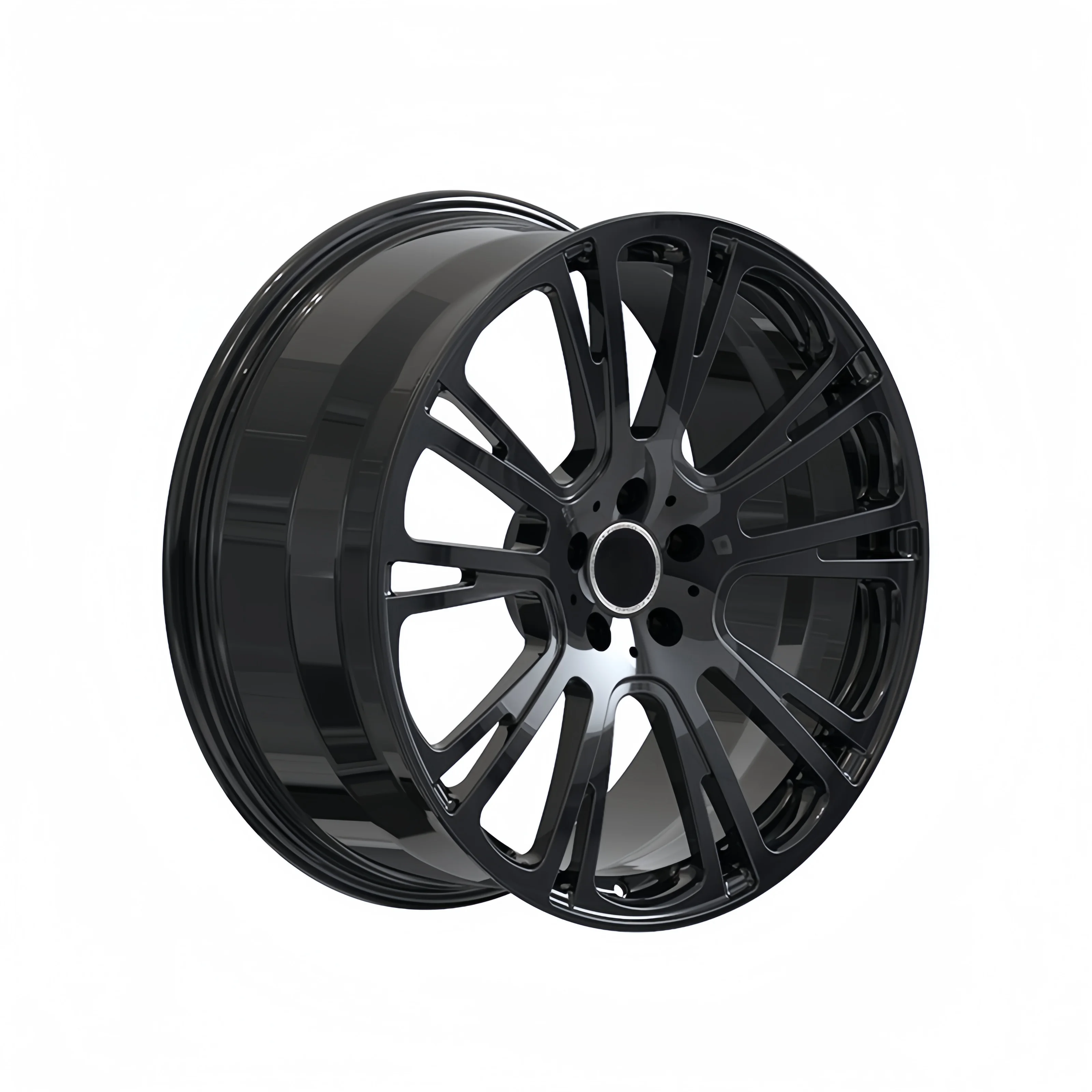 XINLAI Custom Concave Gloss Black Forged Wheels Rims 5X120 5X114.3 5X112 18 19 20 21 22 New 4 Pieces Fit for R8 RS3 RS4 RS5 RS6 - Image 2