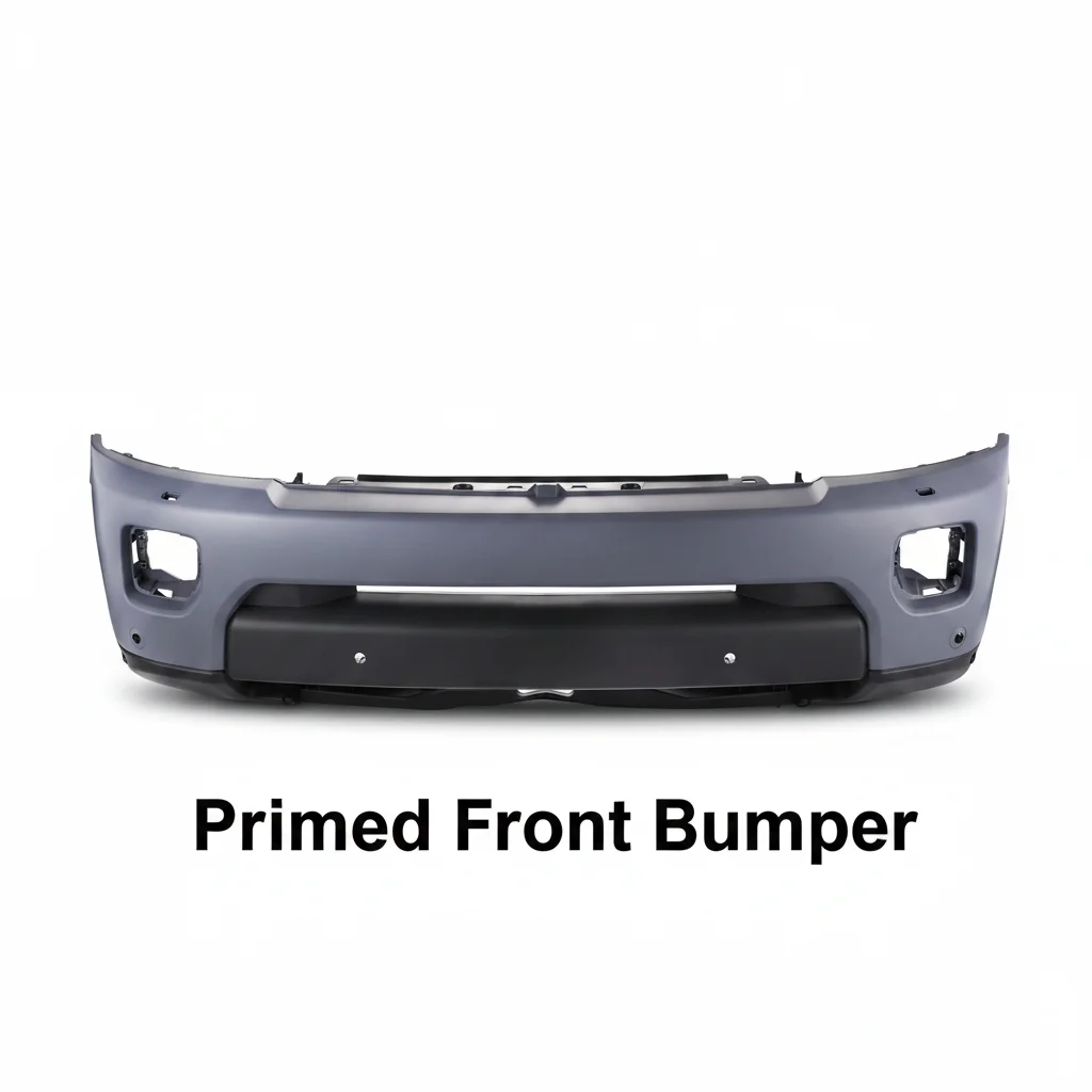 LR064189- B Front Bumper W/o Spray Holes,radar Holes,camera Holes, Primed Car Front Bumper for LAND ROVER DISCOVERY 4 2014
