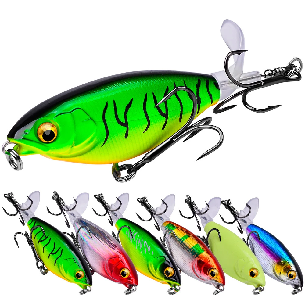 Plastic Worms Propeller Tractor Lures - China Soft Fishing Lure