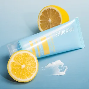 Wholesale New Light Lemon Shea Butter Skin Whitening Butter Body Moisturizing Cream Vitamin E  OEM Supply