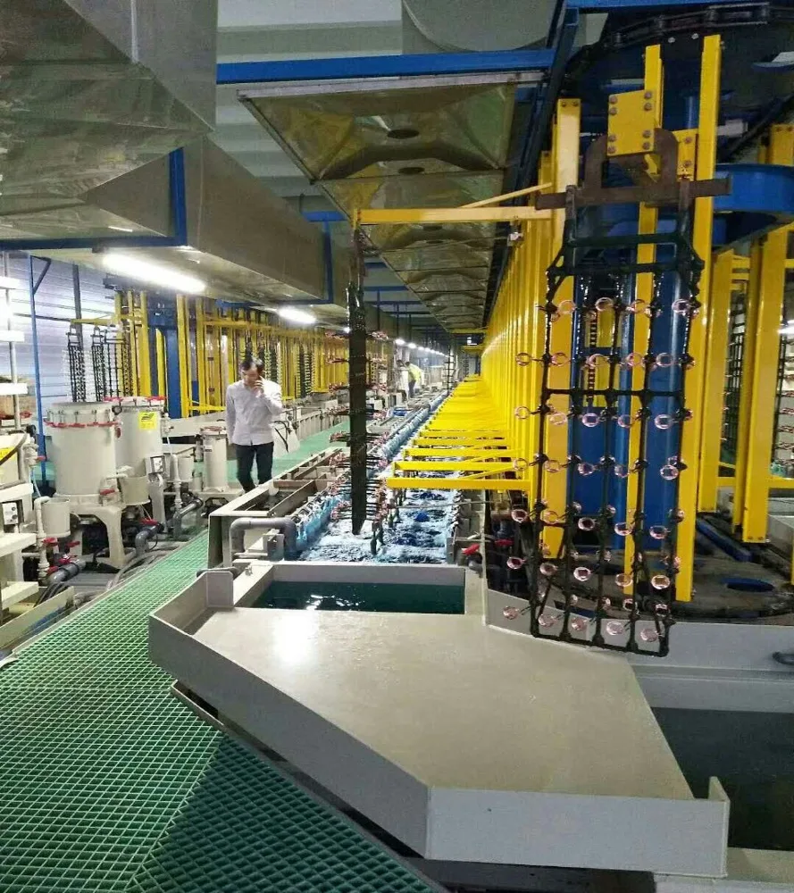 Автоматическая или полуавтоматическая машина для производства гальванических покрытий из никеля и