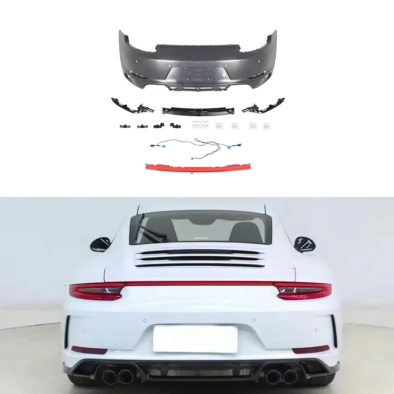 2016-2019 991 Tail Light Upgrade Continuous Taillights With Turn Signal Penetrating Lights Rear