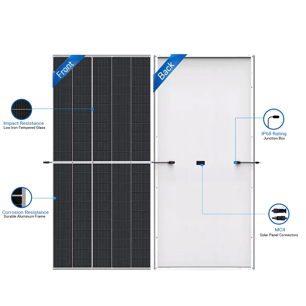 Monocrystalline Perc Half Cell Solar Panels