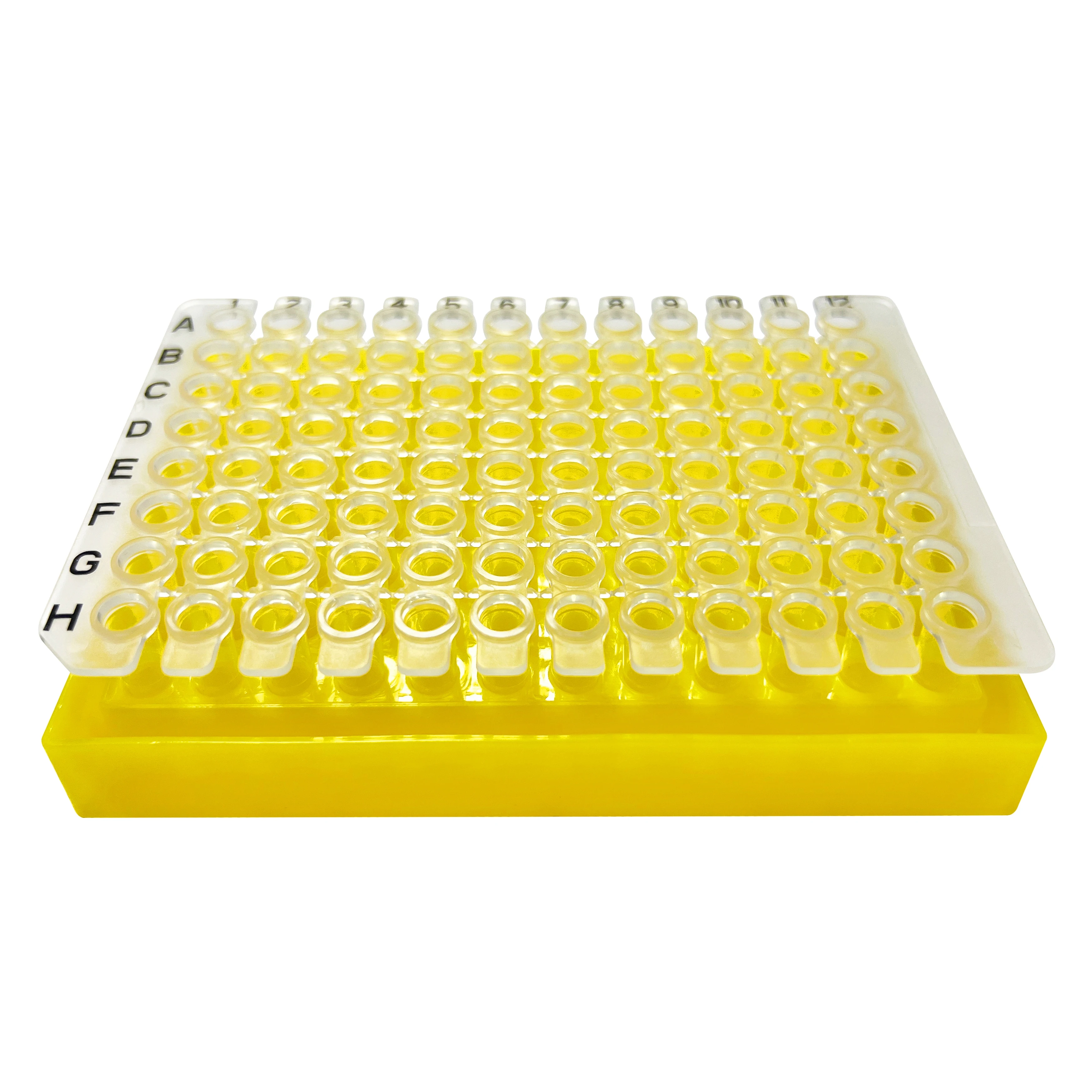 Detachable 96well Pcr Tubes In 0.1 0.2 Ml Buy Pcr Plate 96well 0