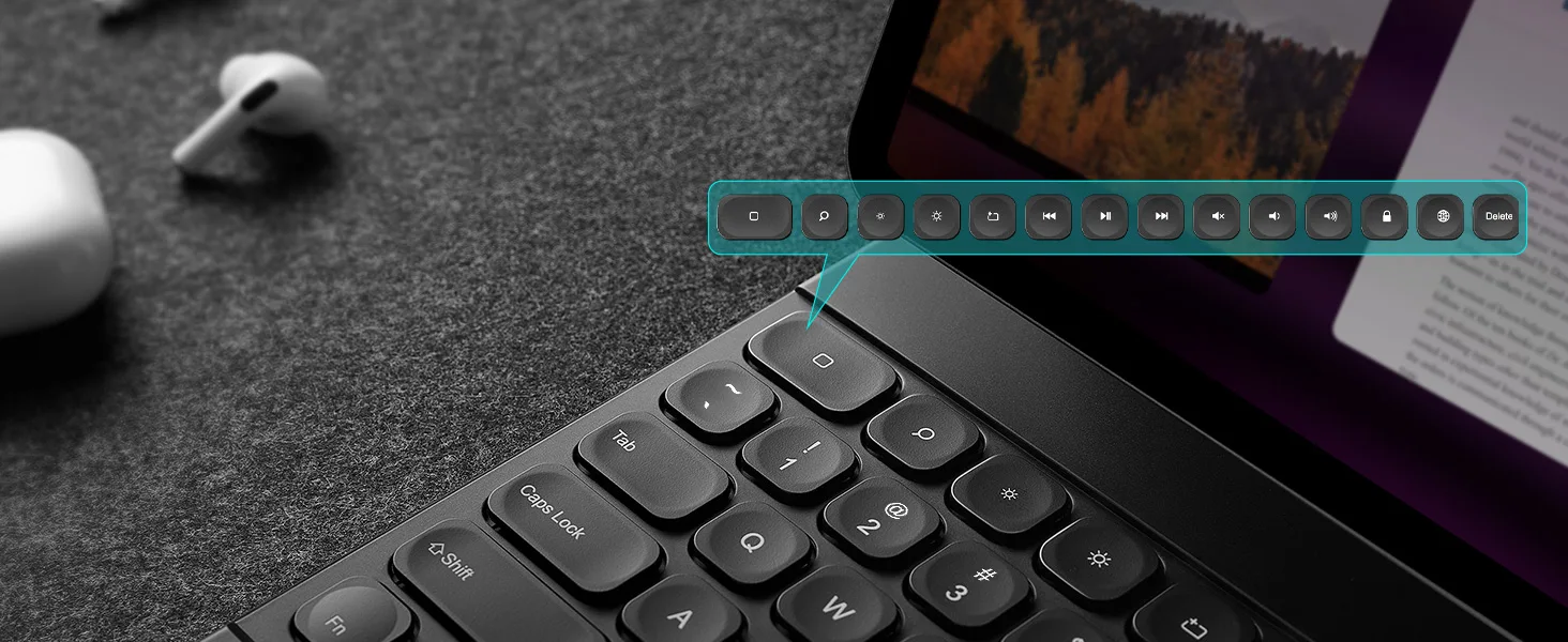 product magic keyboard case for ipad air 13 inch easy set floating cantilever stand precision multi touch trackpad laudtec-2