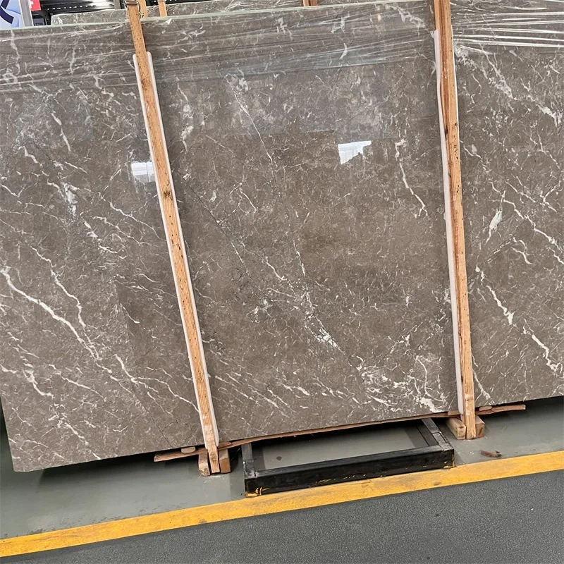 폴리싱 처리된 키프로스 그레이 대리석 타일 – 욕실, 회색 벽 클래딩용 대리석 타일, 호텔 로비 카운터 탑 타일, 주거용 커피 테이블