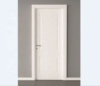 White Paint Wooden Interior Doors with Frames Modern