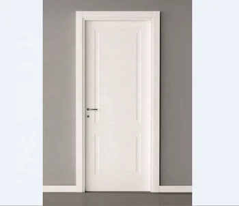 White paint wooden interior doors with frames modern