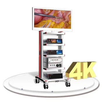 Top Quality Full HD Laparoscopy Tower with Complete Set Camera 4K Medical Monitor Laparoscopic Devices for Clinic Hospital Use