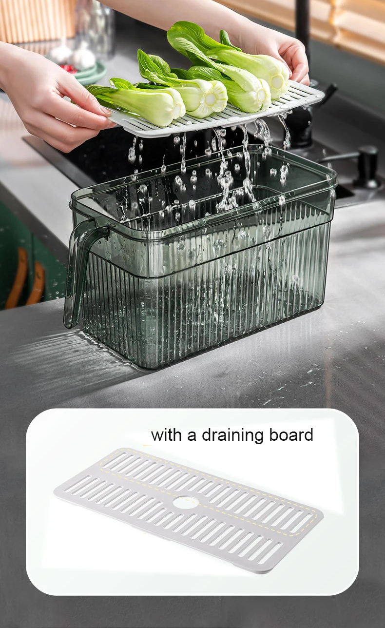 Large Size Food Storage Container High Quality Drawer Clear Storage