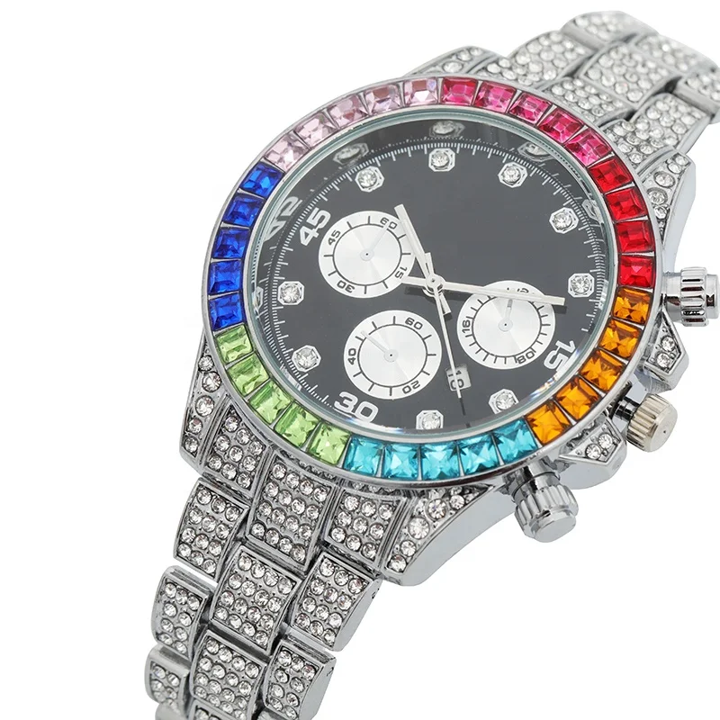 Wish iced out online watch