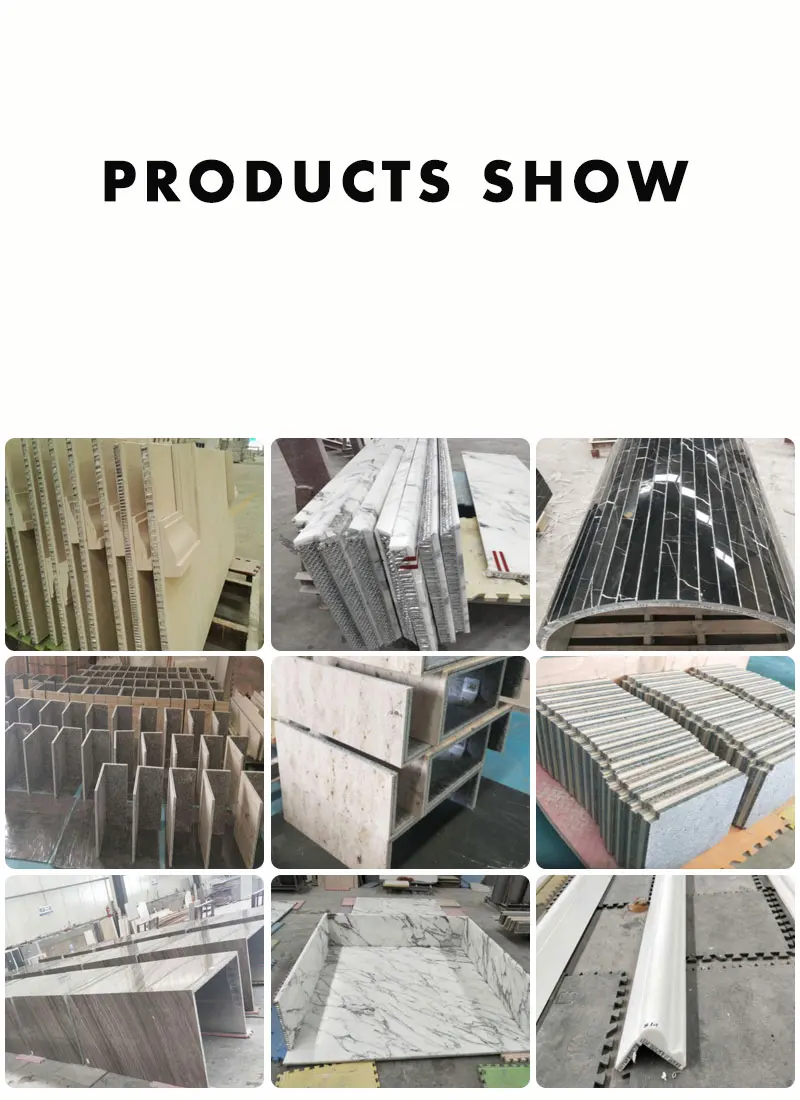 product modern natural stone beige marble cut to size marble aluminum honeycomb composite panel-10