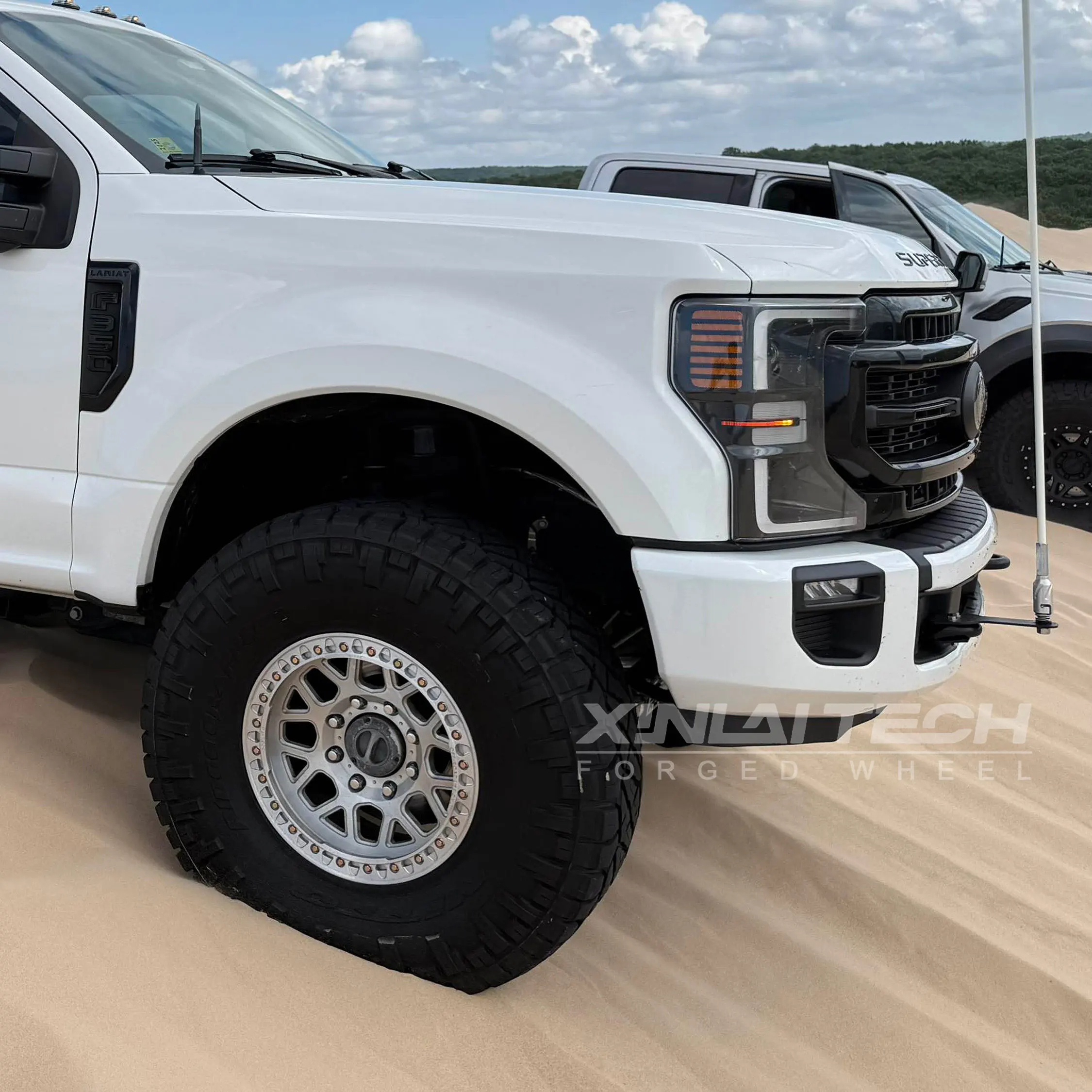 XL Forged Beadlock Wheels 17-24 Inch 6x135 6x139.7 8x165.1 8x170 Fit Ford F150 Raptor Toyota Tundra Tacoma Offroad Pickup Trucks - Image 3