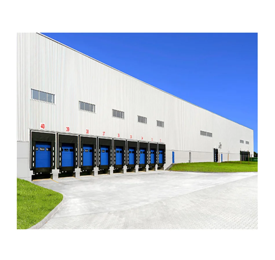 Pdf/Cad Drawing Two Doors Steel Truss Pipe Structure Warehouse Plans Workshop Design Prefabricated Shop